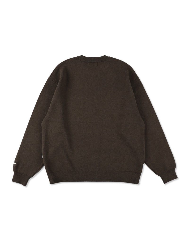 SIDE ZIP COTTON CASHMERE SWEATER