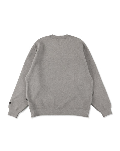 SIDE ZIP COTTON CASHMERE SWEATER
