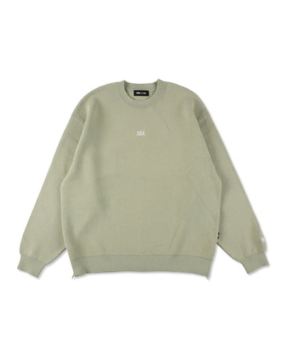 SIDE ZIP COTTON CASHMERE SWEATER