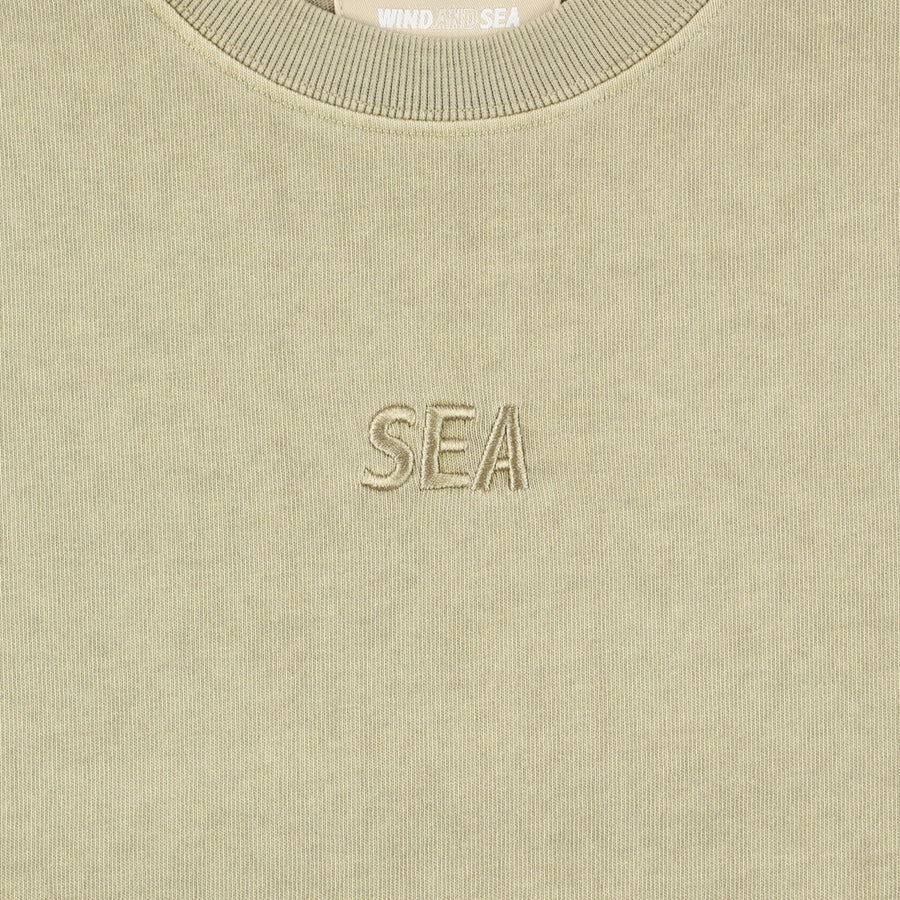 SEA PIGMENT L/S TEE / BEIGE