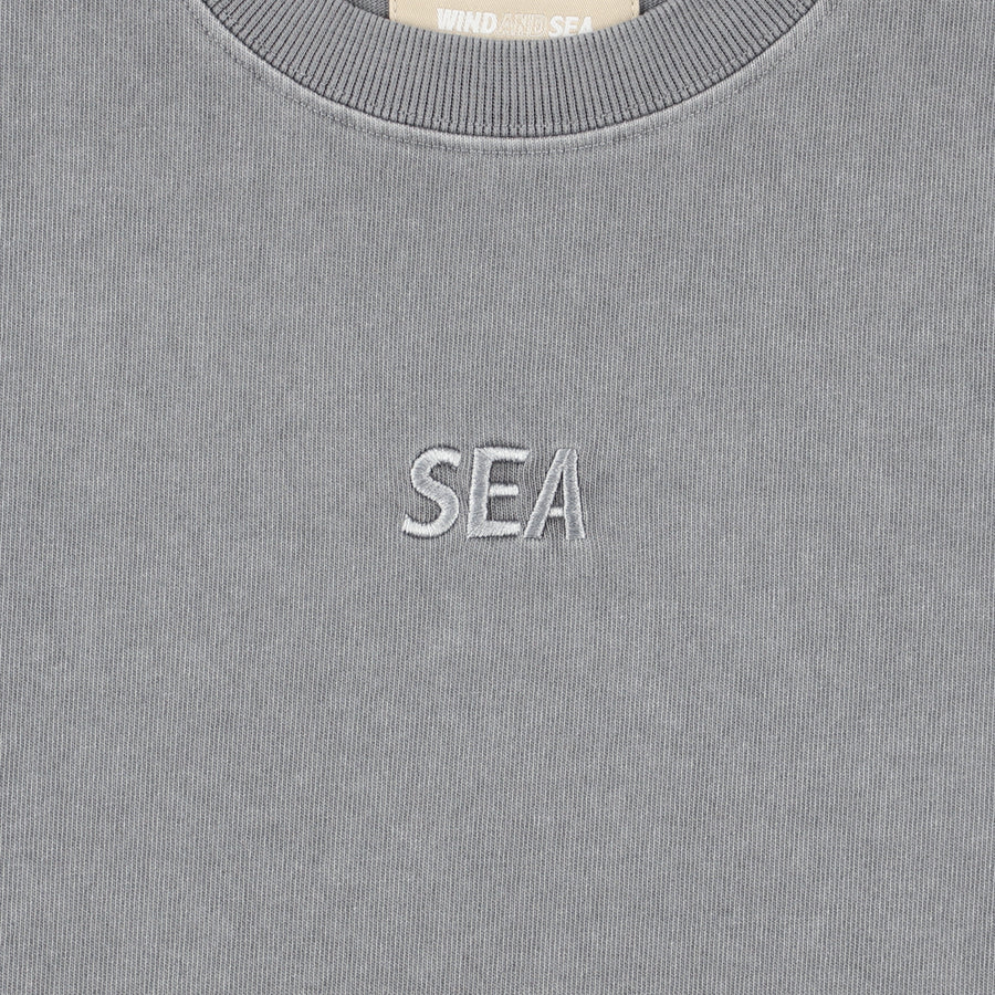 SEA PIGMENT L/S TEE / GRAY