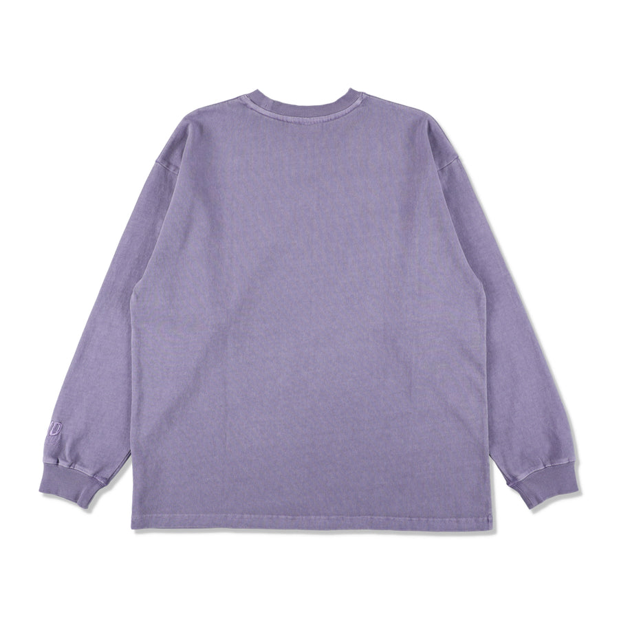 SEA PIGMENT L/S TEE / PURPLE