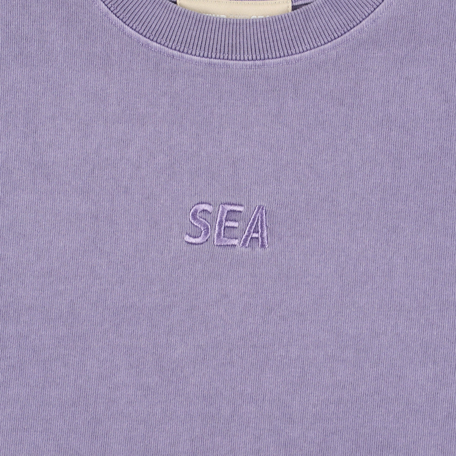 SEA PIGMENT L/S TEE / PURPLE