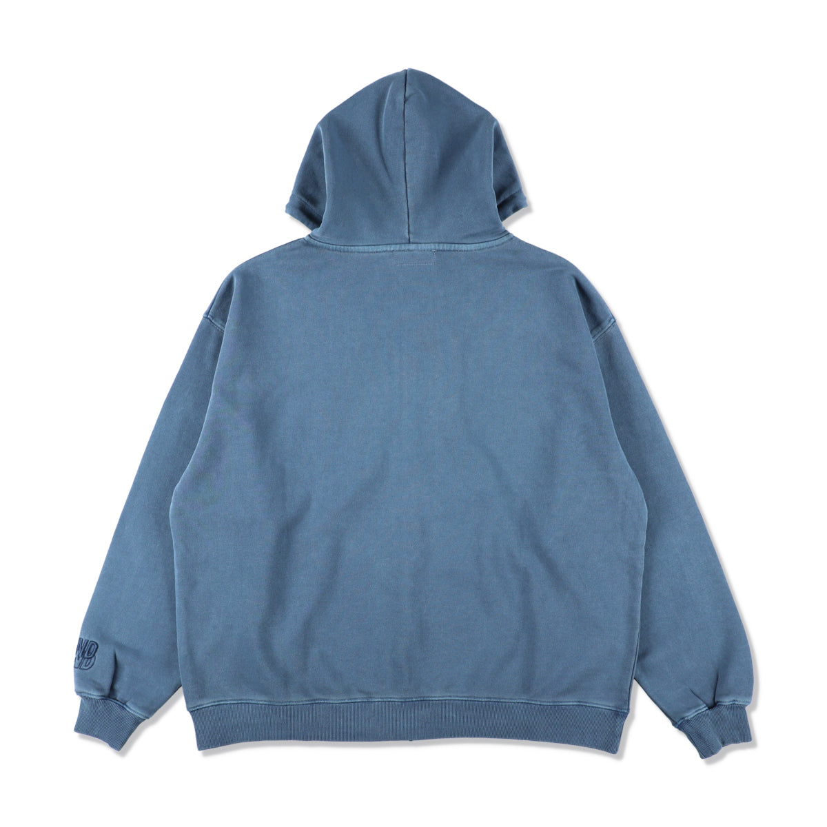 SEA PIGMENT ZIP UP SWEATSHIRT