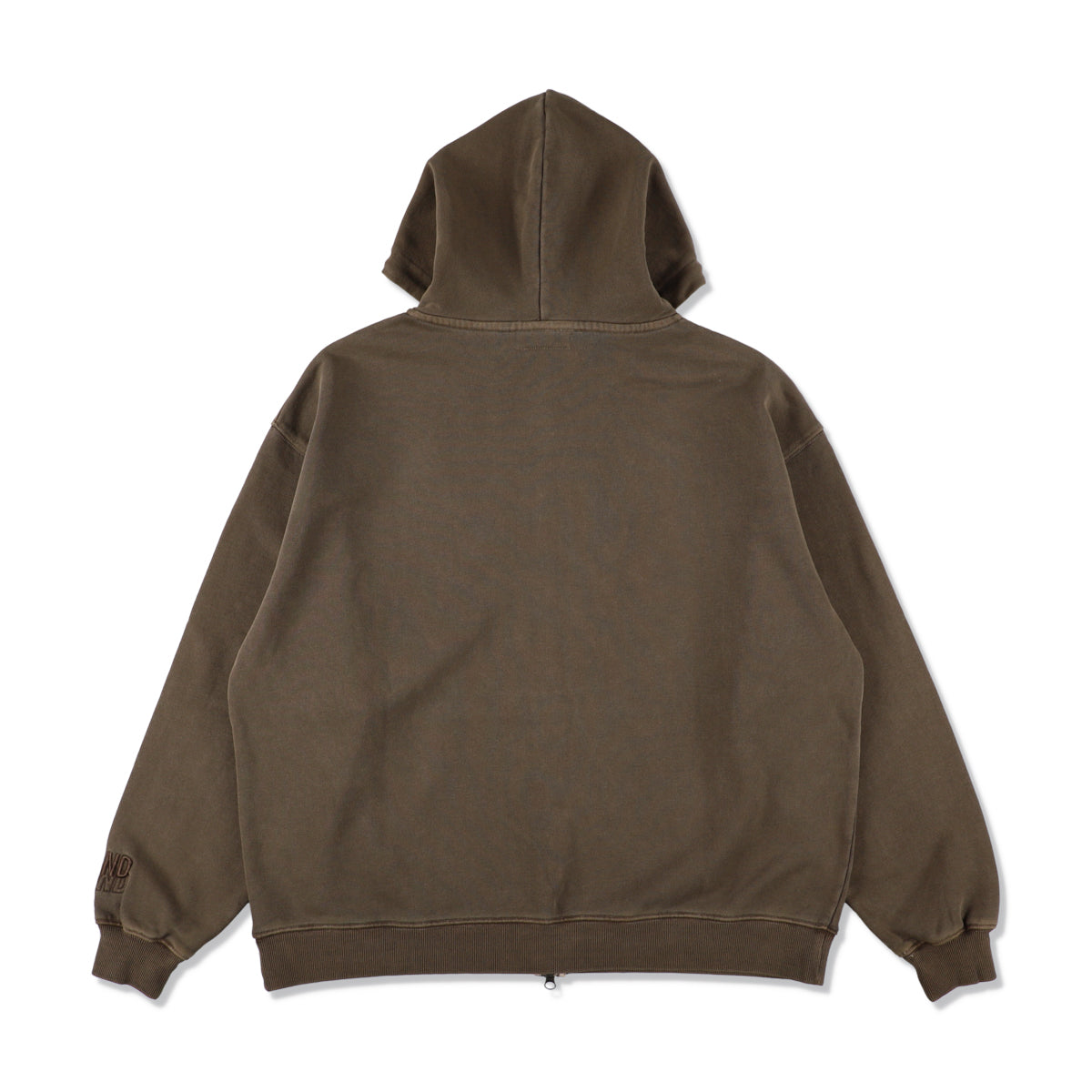 SEA PIGMENT ZIP UP SWEATSHIRT