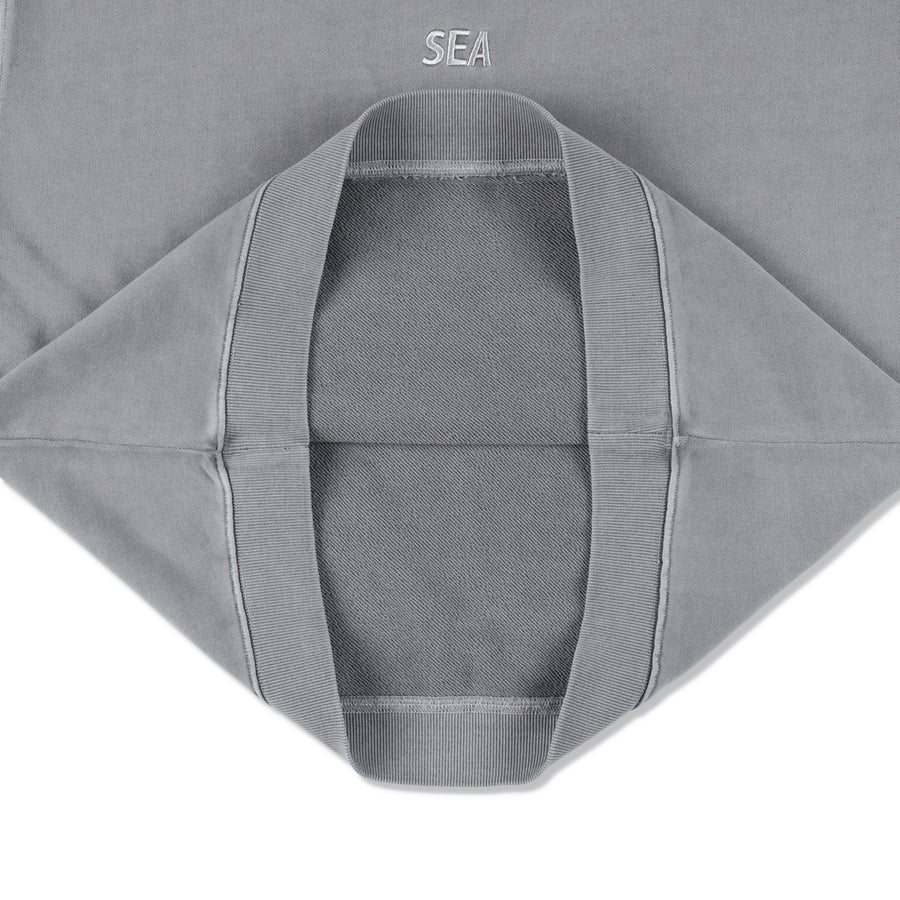 ESS PIGMENT CREWNECK SWEATSHIRT / GRAY