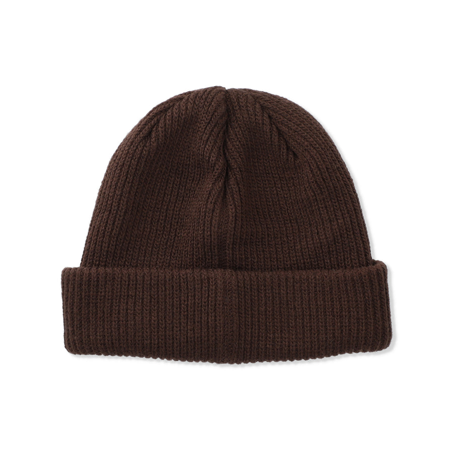 SEA LOGO KNIT CAP / BROWN