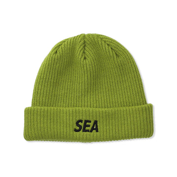 SEA LOGO KNIT CAP / GREEN