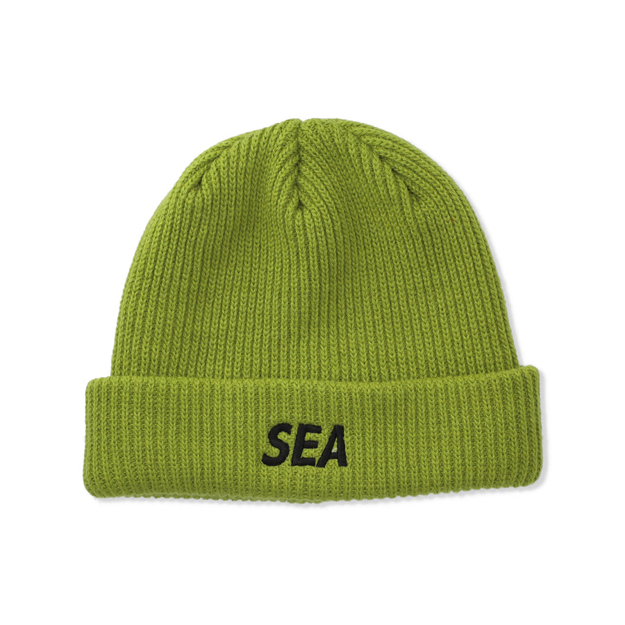 SEA LOGO KNIT CAP / GREEN