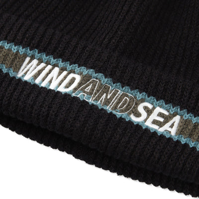 SEA LOGO LINE KNIT CAP