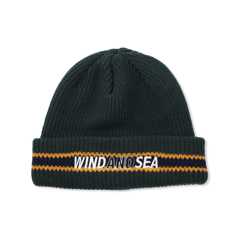 SEA LOGO LINE KNIT CAP
