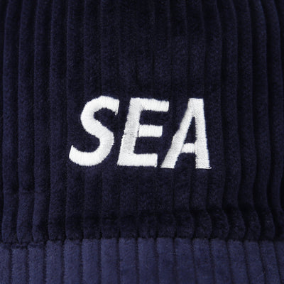 SEA LOGO CORDUROY CAP