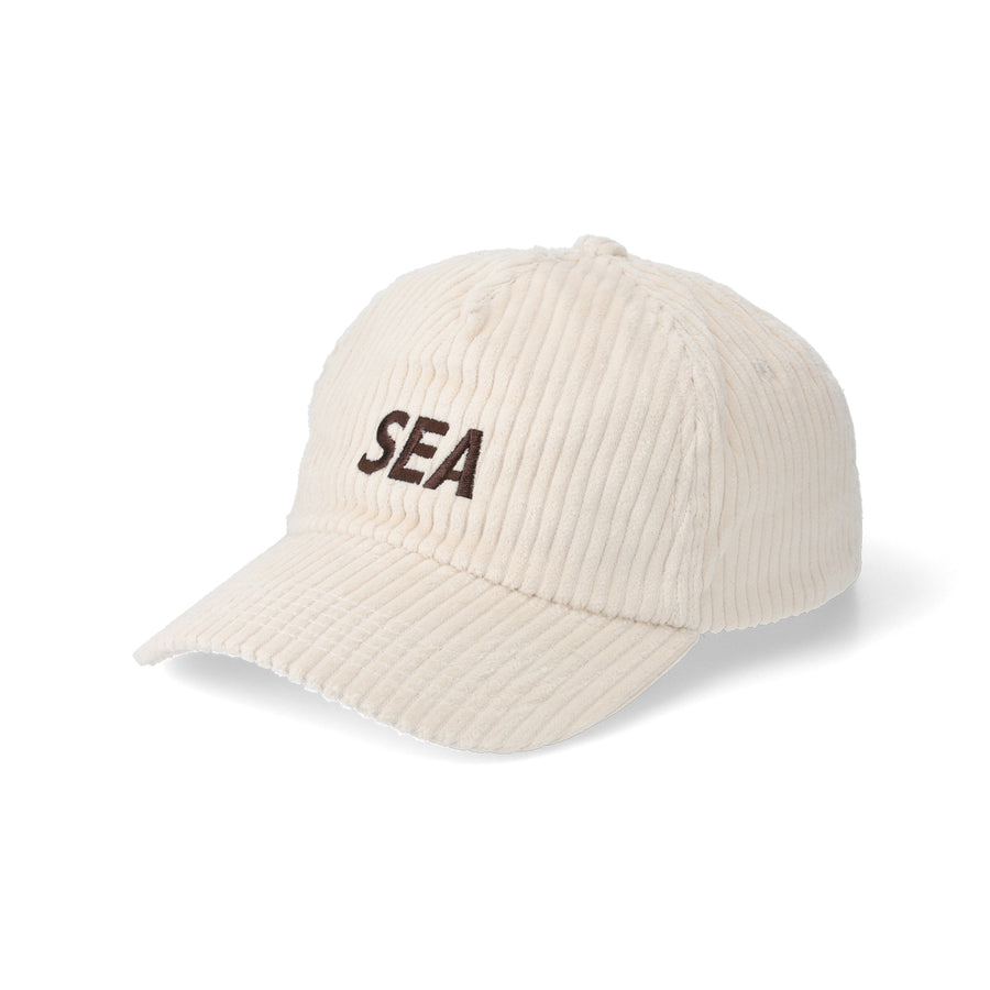 SEA LOGO CORDUROY CAP / OFF_WHITE