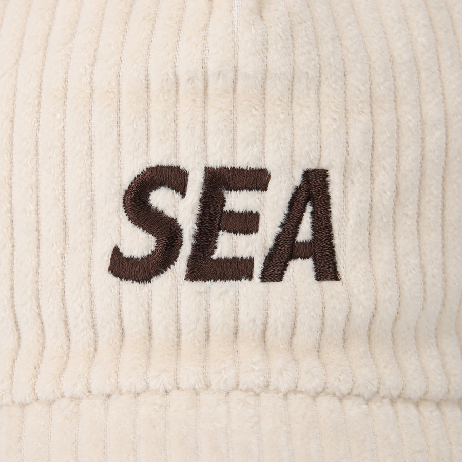 SEA LOGO CORDUROY CAP / OFF_WHITE