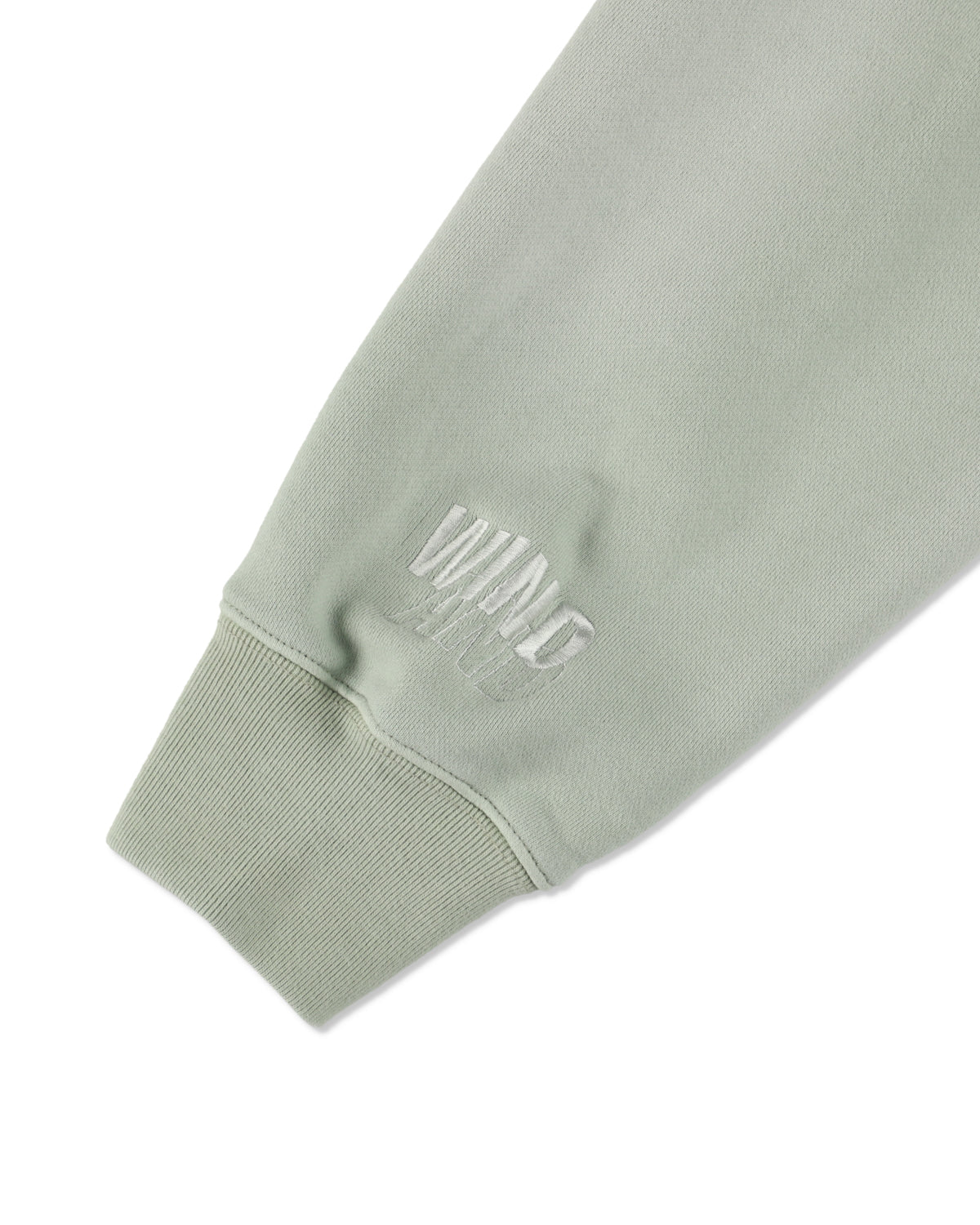 SULFUR DYEING LOGO ZIP SWEATSHIRT