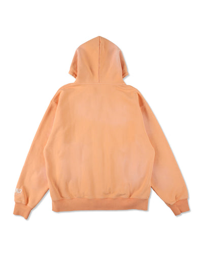 SULFUR DYEING LOGO ZIP SWEATSHIRT