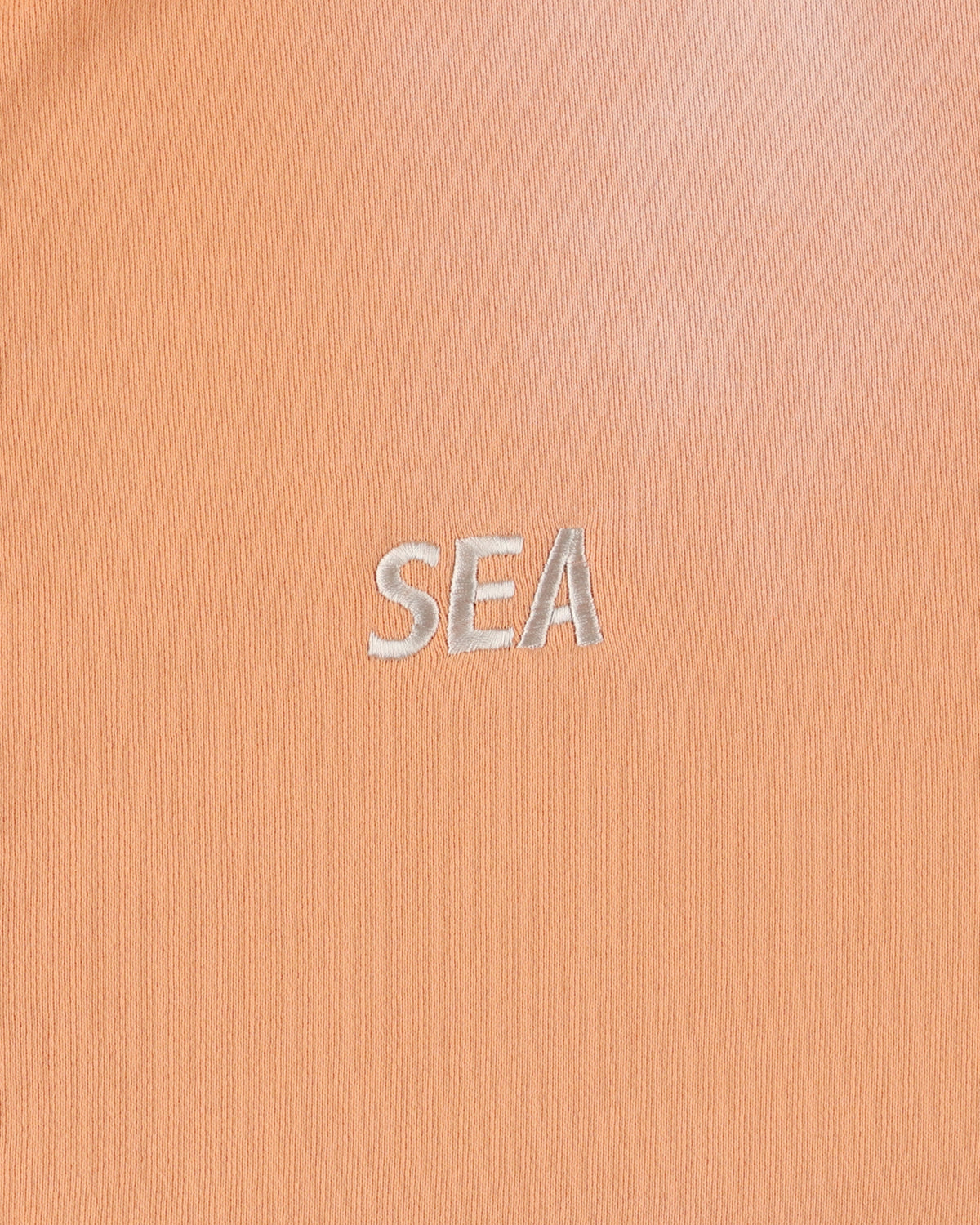 SULFUR DYEING LOGO ZIP SWEATSHIRT