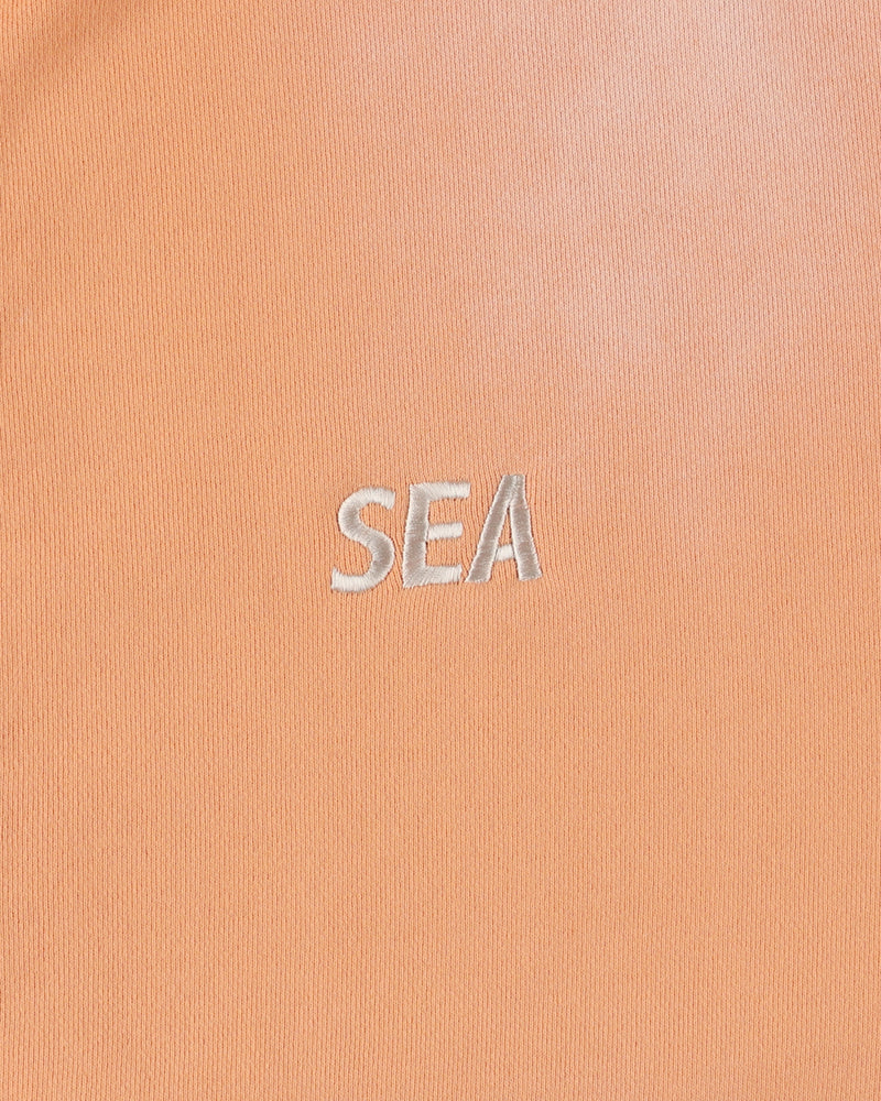 SULFUR DYEING LOGO ZIP SWEATSHIRT