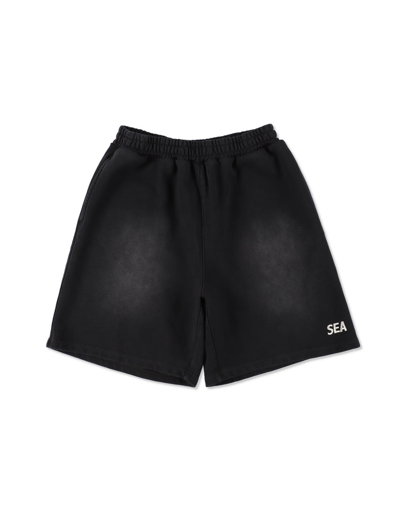 SULFUR DYEING LOGO HALF PANTS