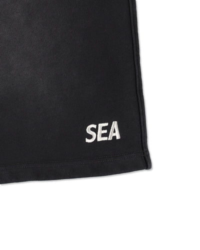 SULFUR DYEING LOGO HALF PANTS