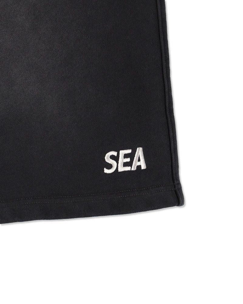 SULFUR DYEING LOGO HALF PANTS