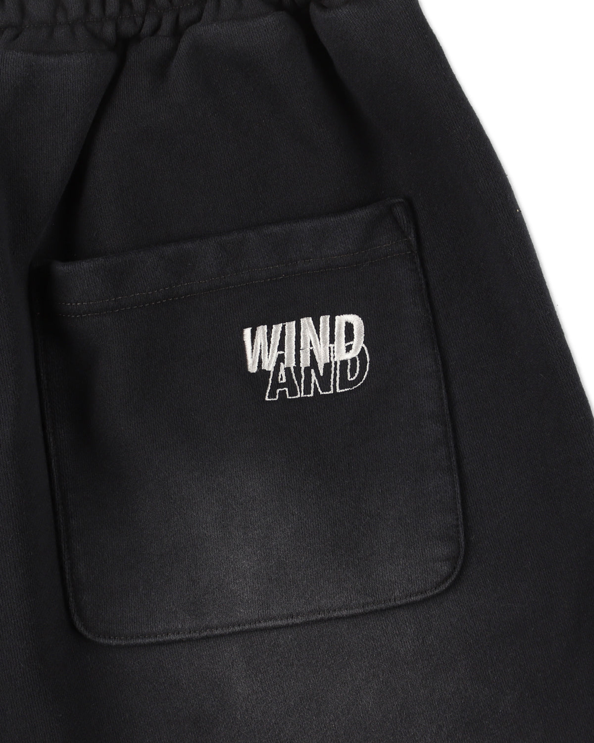 SULFUR DYEING LOGO HALF PANTS