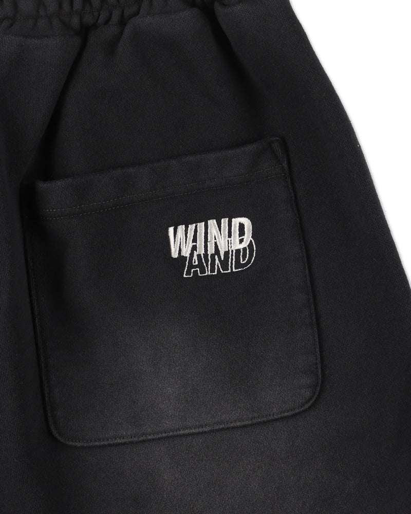 SULFUR DYEING LOGO HALF PANTS