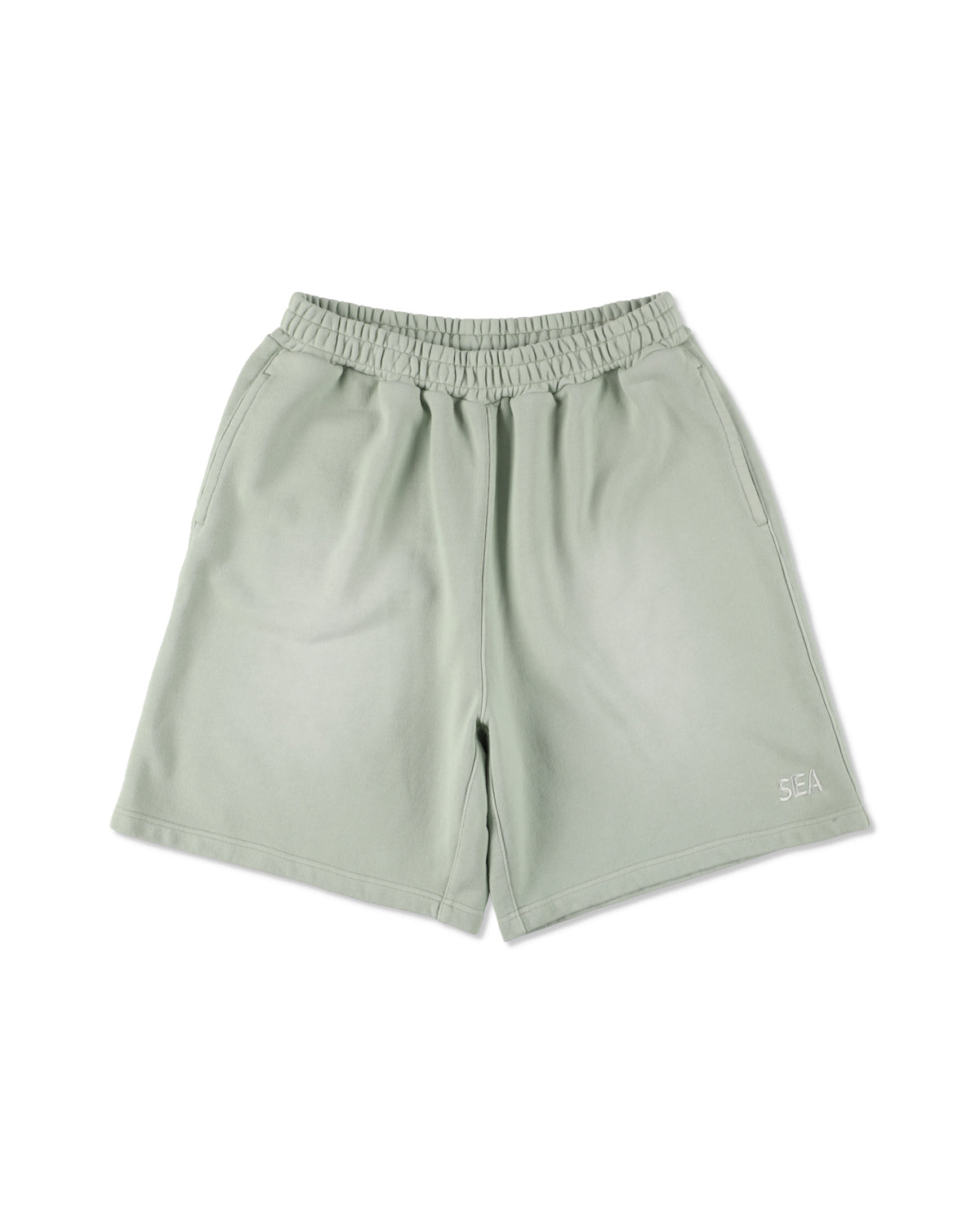 SULFUR DYEING LOGO HALF PANTS