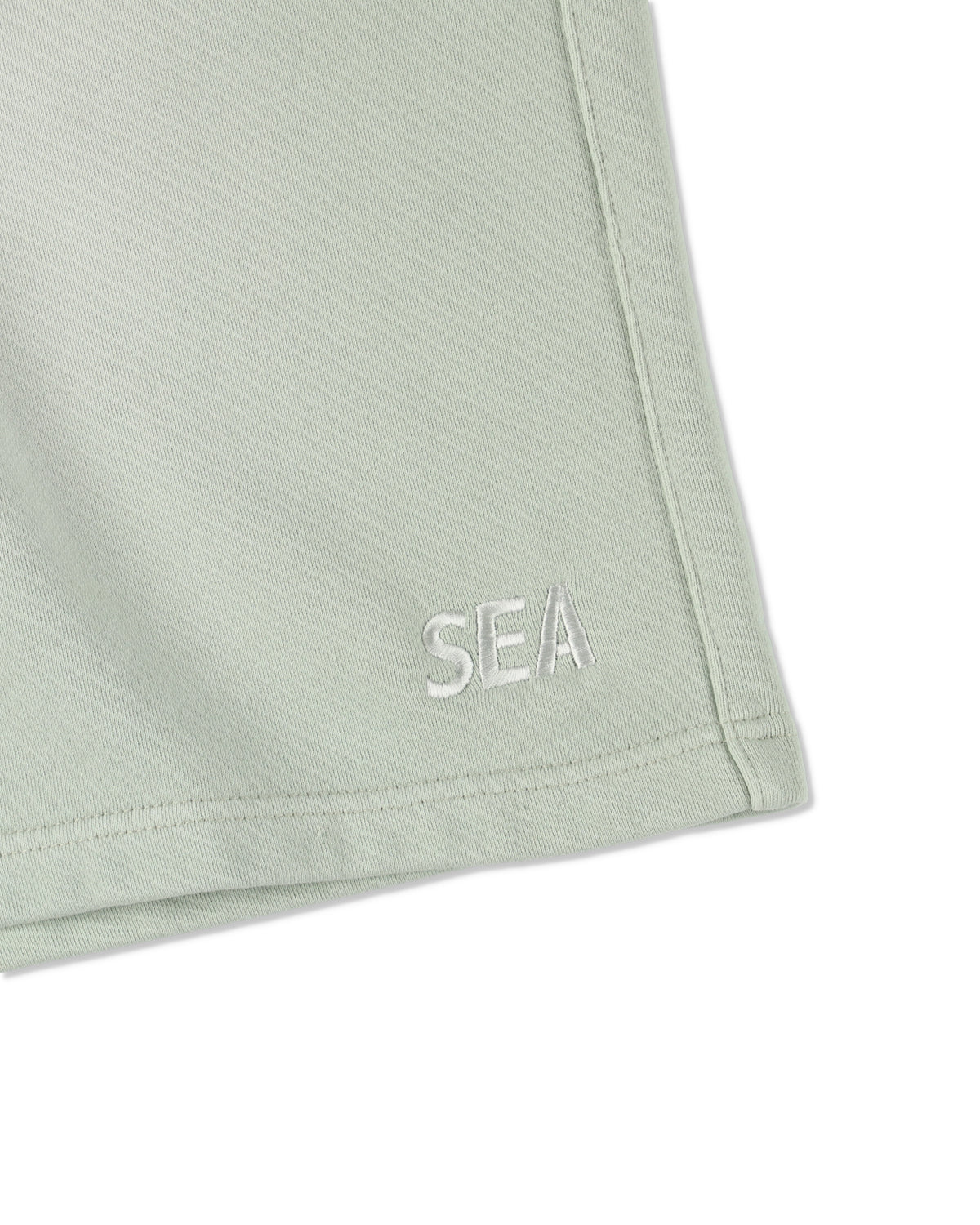 SULFUR DYEING LOGO HALF PANTS