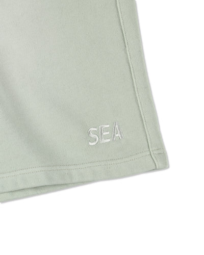 SULFUR DYEING LOGO HALF PANTS