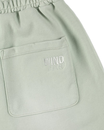 SULFUR DYEING LOGO HALF PANTS