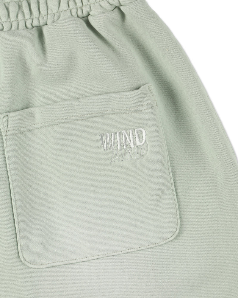 SULFUR DYEING LOGO HALF PANTS