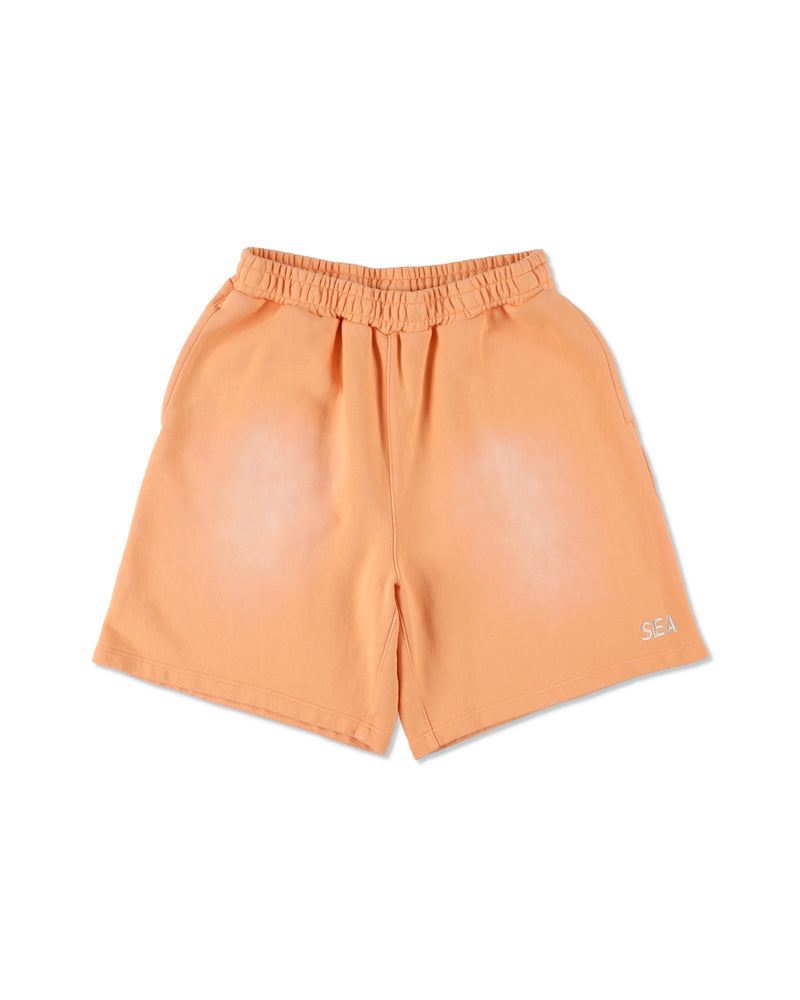 SULFUR DYEING LOGO HALF PANTS