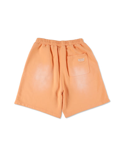 SULFUR DYEING LOGO HALF PANTS