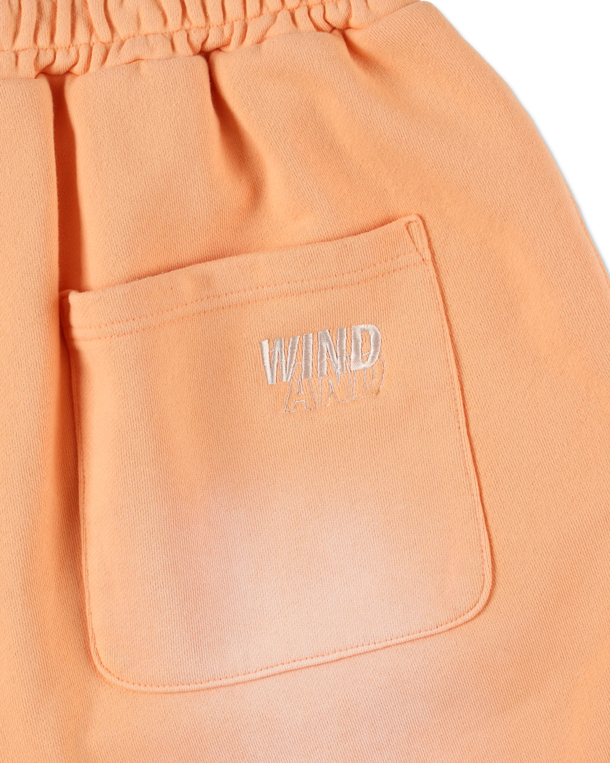 SULFUR DYEING LOGO HALF PANTS