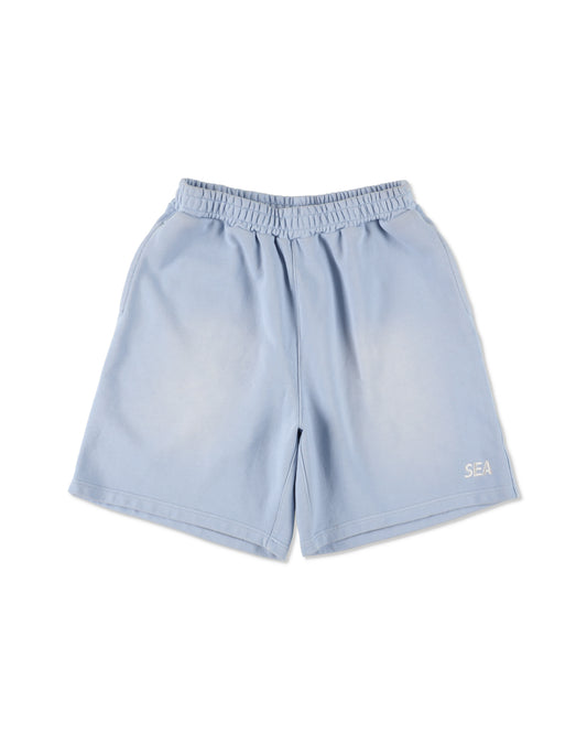 SULFUR DYEING LOGO HALF PANTS