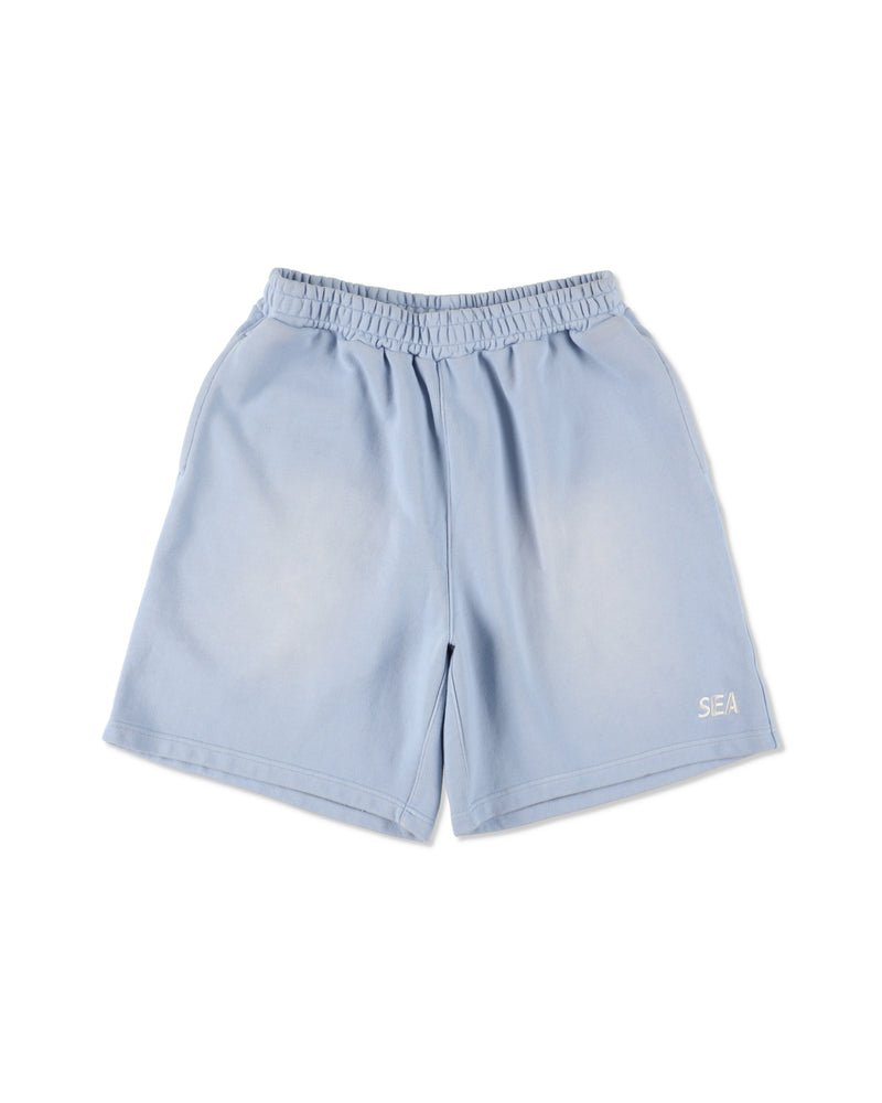 SULFUR DYEING LOGO HALF PANTS