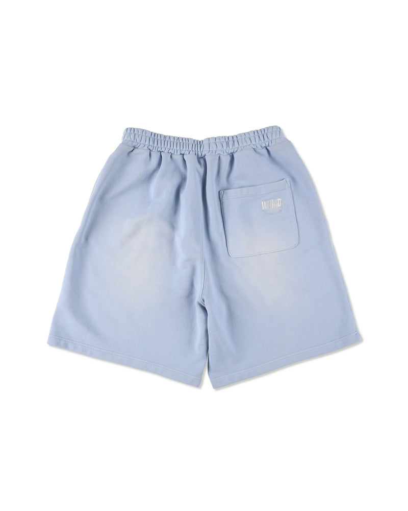 SULFUR DYEING LOGO HALF PANTS