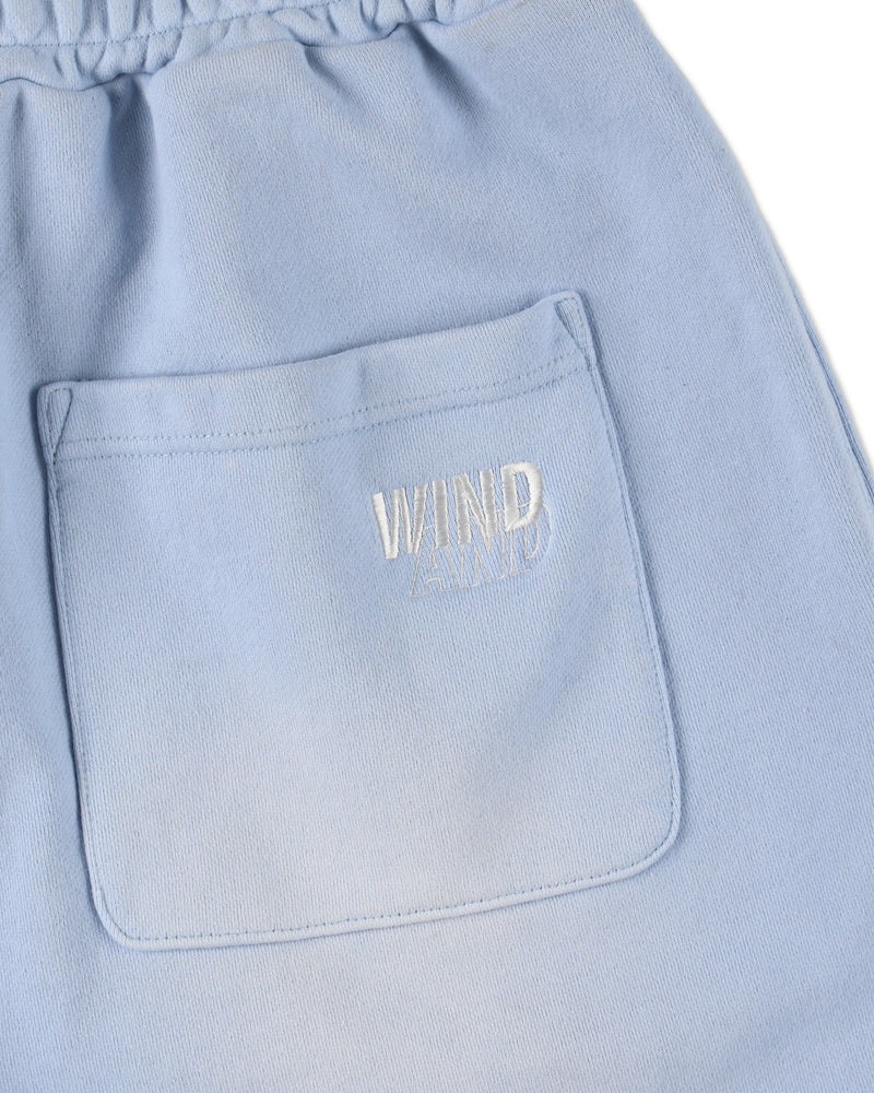 SULFUR DYEING LOGO HALF PANTS