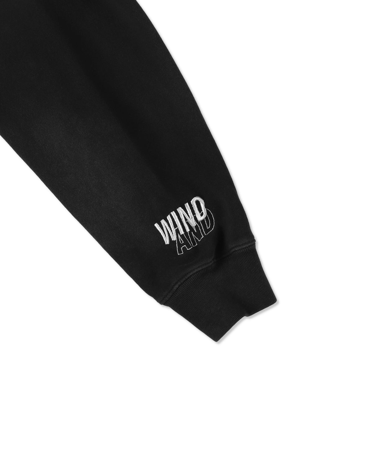 SULFUR DYEING LOGO ZIP SWEATSHIRT