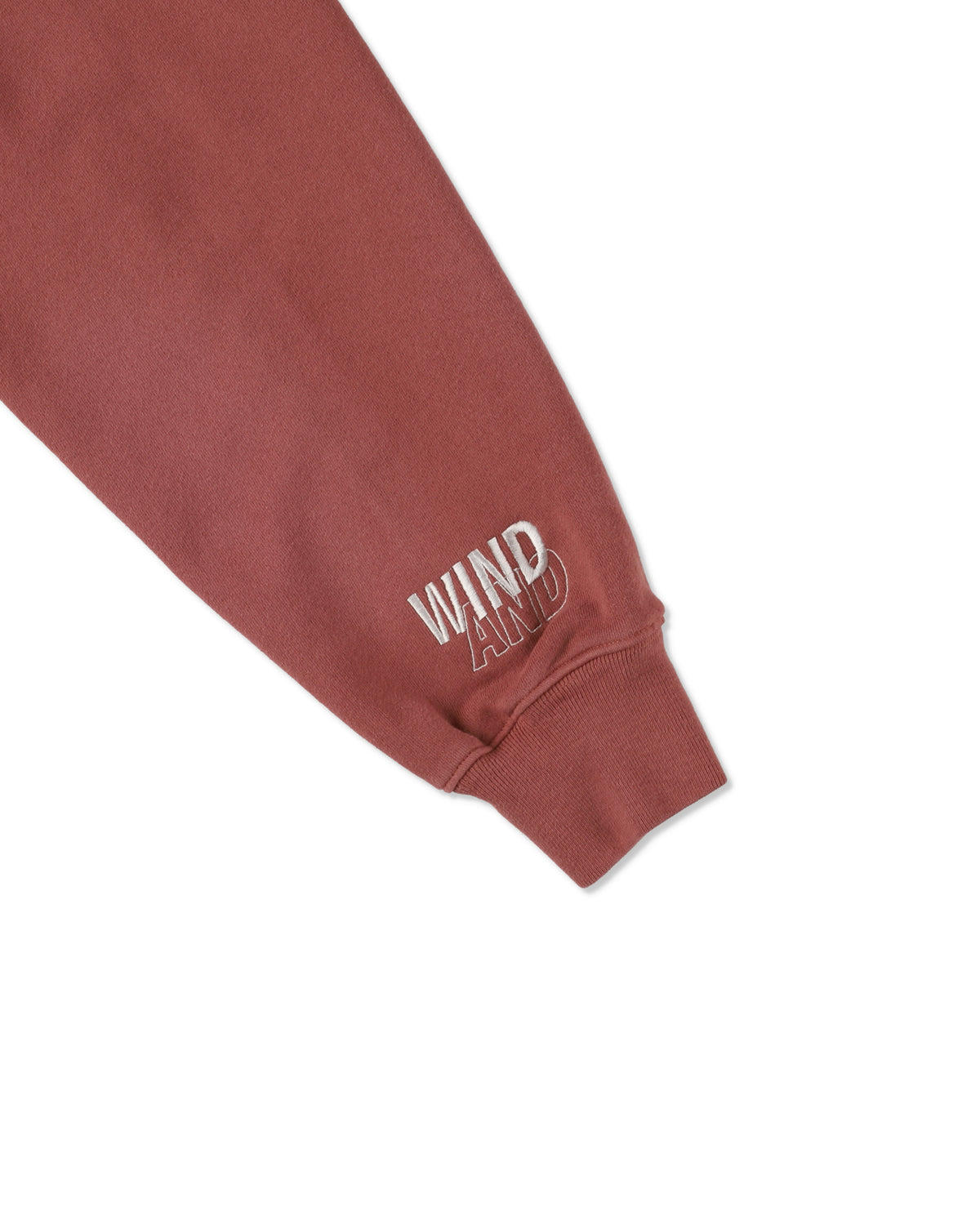 SULFUR DYEING LOGO ZIP SWEATSHIRT