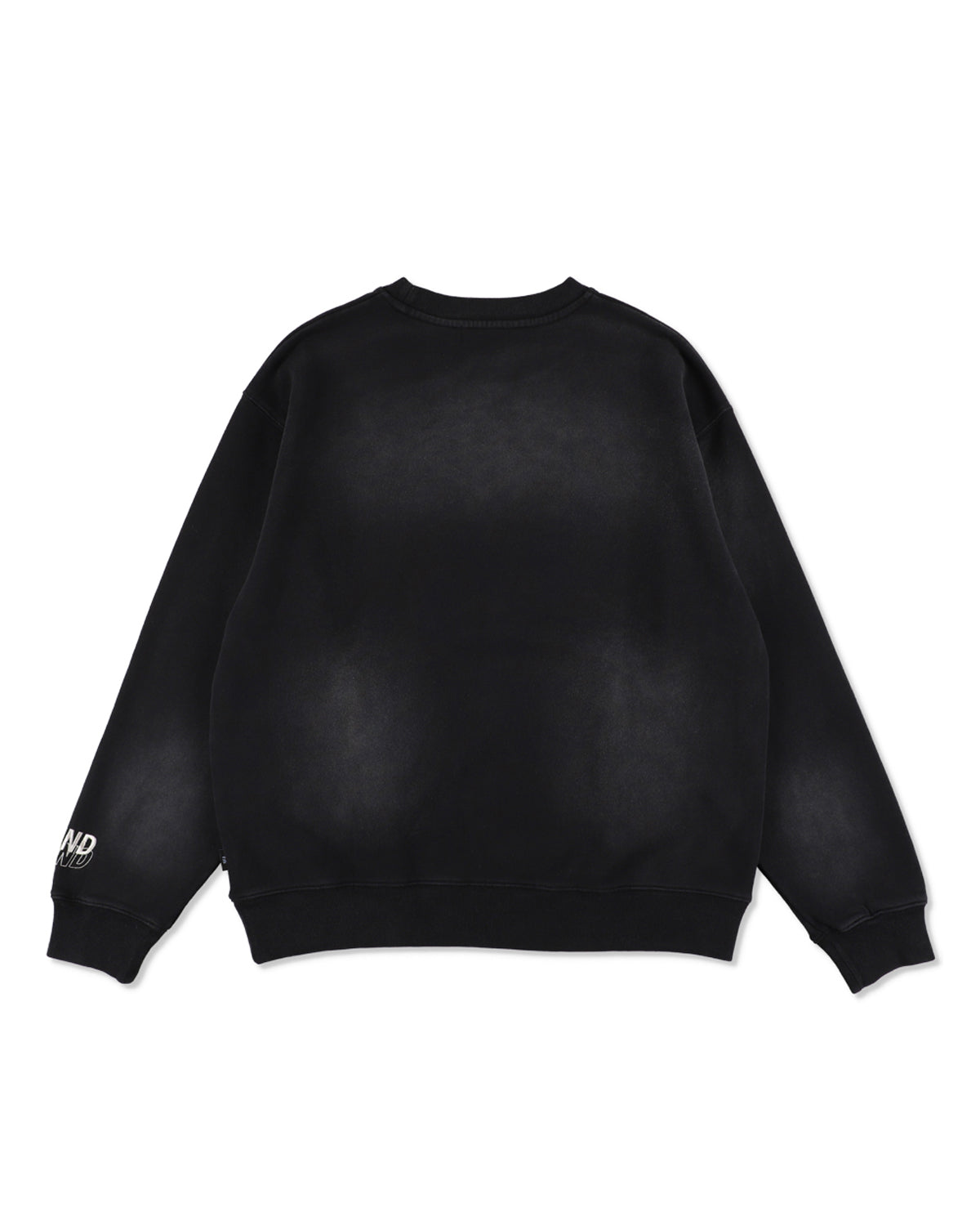 SULFUR DYEING LOGO CREWNECK SWEATSHIRT