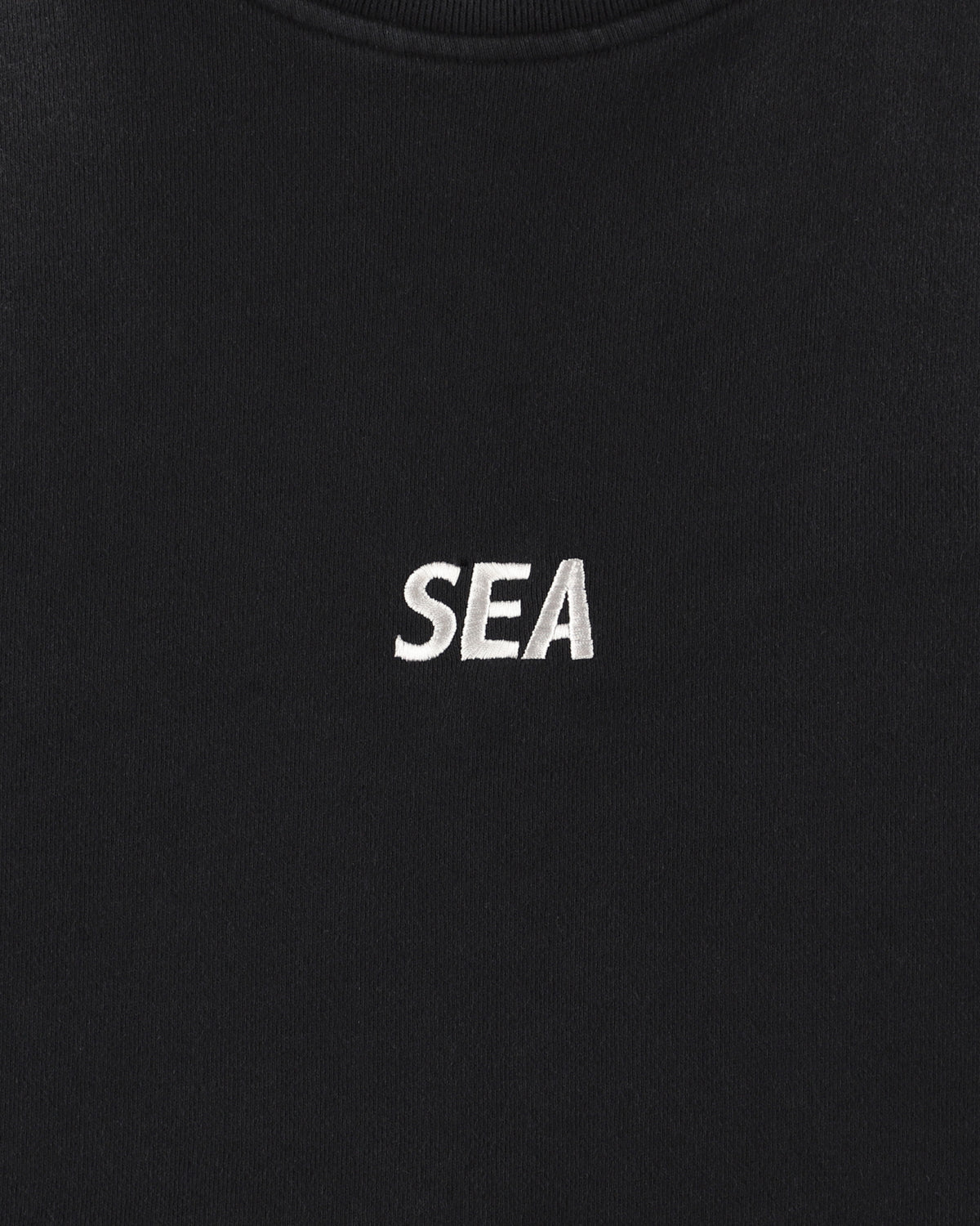 SULFUR DYEING LOGO CREWNECK SWEATSHIRT