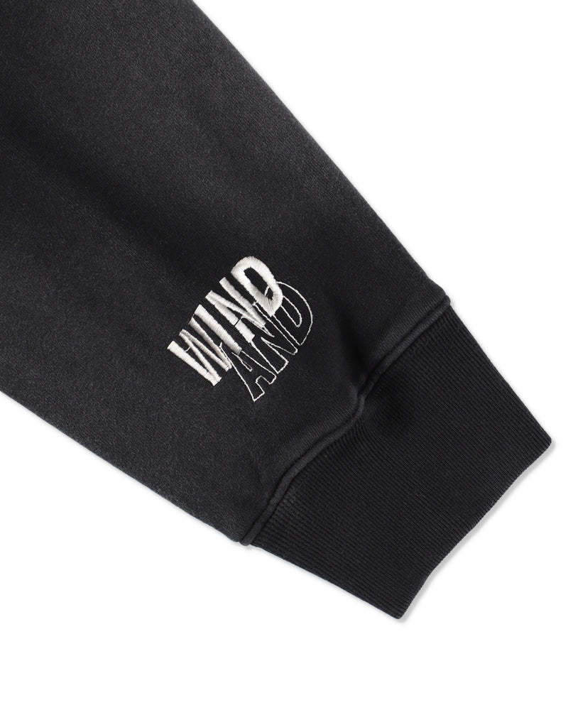 SULFUR DYEING LOGO CREWNECK SWEATSHIRT