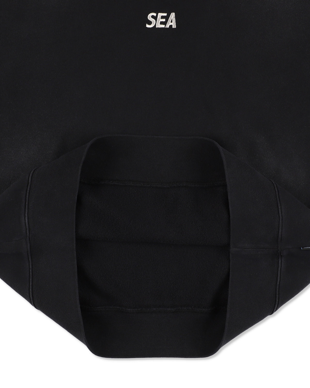 SULFUR DYEING LOGO CREWNECK SWEATSHIRT