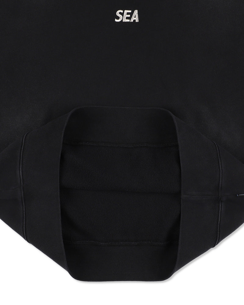 SULFUR DYEING LOGO CREWNECK SWEATSHIRT