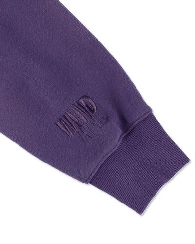 SULFUR DYEING LOGO CREWNECK SWEATSHIRT