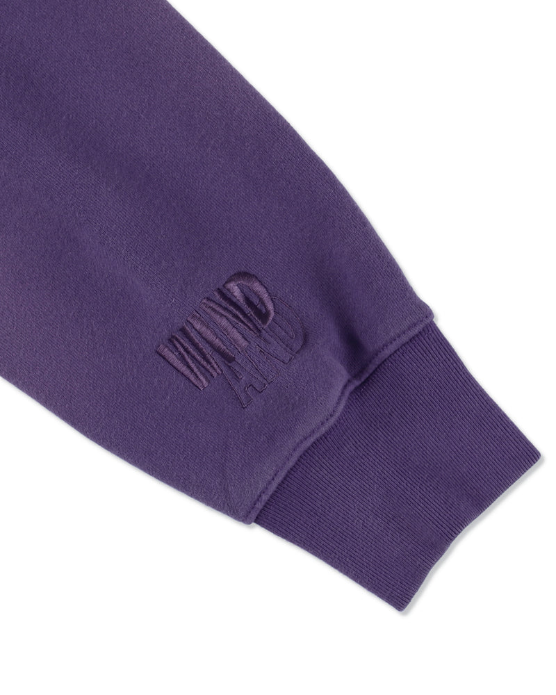 SULFUR DYEING LOGO CREWNECK SWEATSHIRT