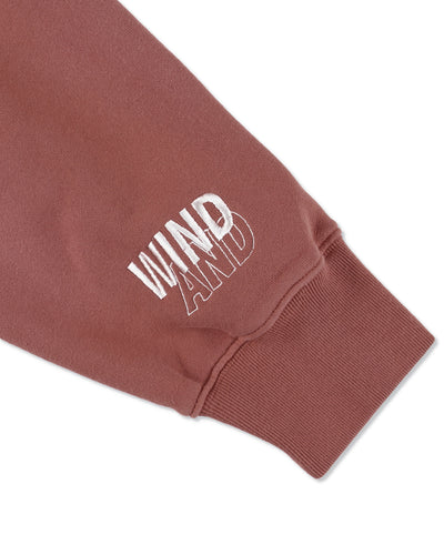 SULFUR DYEING LOGO CREWNECK SWEATSHIRT