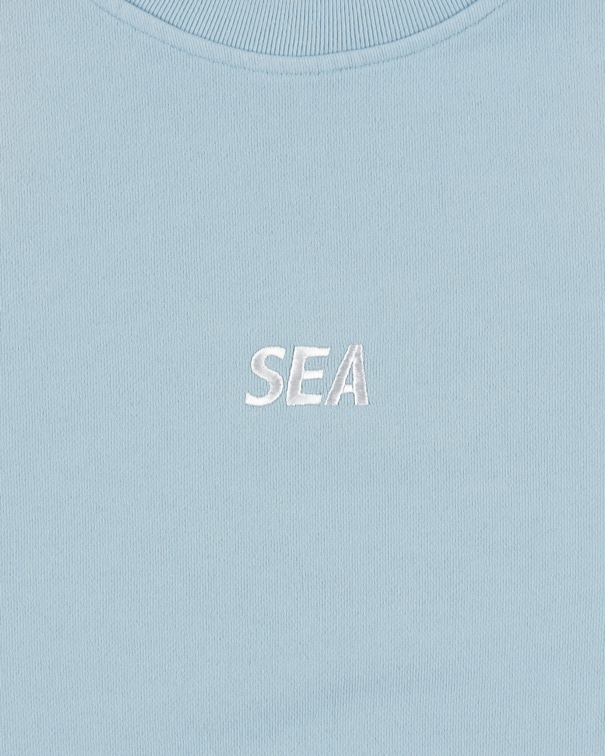 SULFUR DYEING LOGO CREWNECK SWEATSHIRT